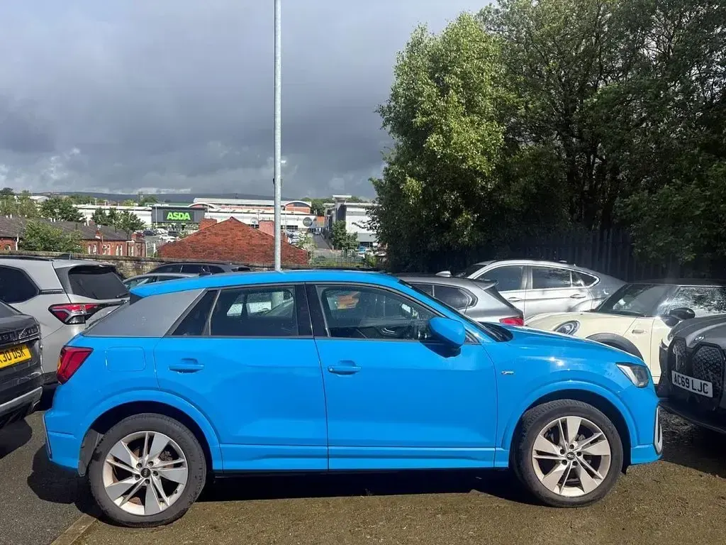 Used Audi Q2 S-Line 2021 Blue SUV