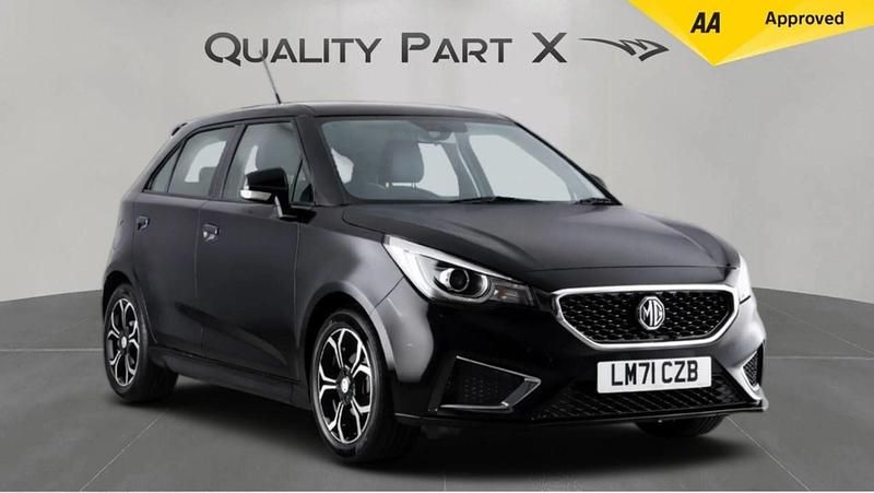 Used MG MG3 Exclusive 106 HP (77 kW) 2021 Black Hatchback