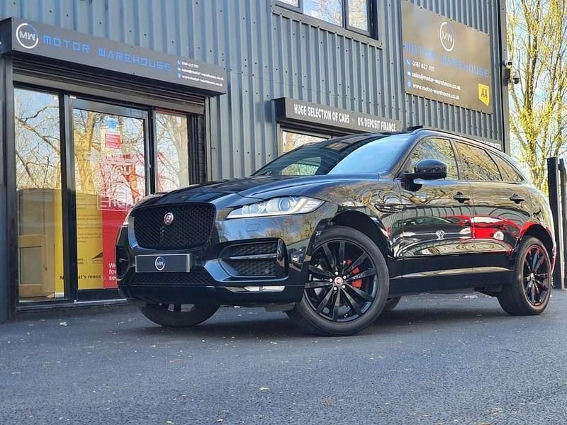 Used Jaguar F-Pace R-Sport 180 HP (132 kW) 2018 Black SUV