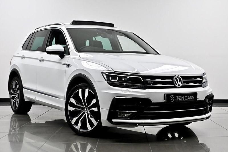 White Used 2017 VW Tiguan R-line SUV | £16,995 (Fair price) - Image 1/1