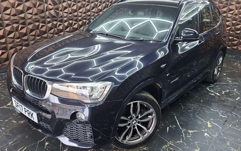 Carbon black Used 2017 BMW X3 M Sport SUV | £15,999 (Fair price) - Image 1/4