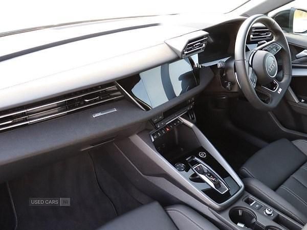 Used Audi A3 Black Edition 150 HP (110 kW) 2025 White Hatchback