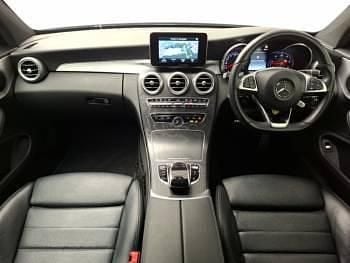 Used Mercedes C220 AMG line 170 HP (125 kW) 2017 Grey Coupe