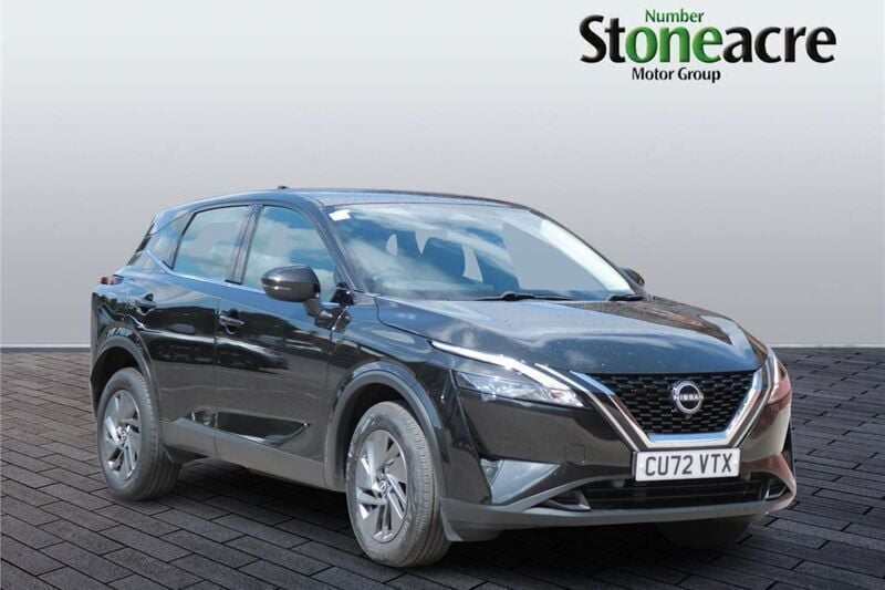 Black Used 2022 Nissan Qashqai Acenta Premium SUV | £15,990 (Good price) - Image 1/4