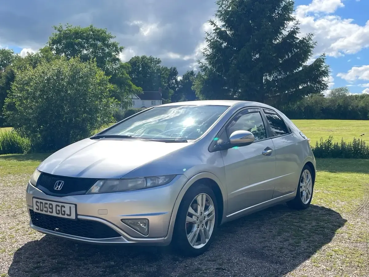 Used Honda Civic SI 2009 Silver Hatchback