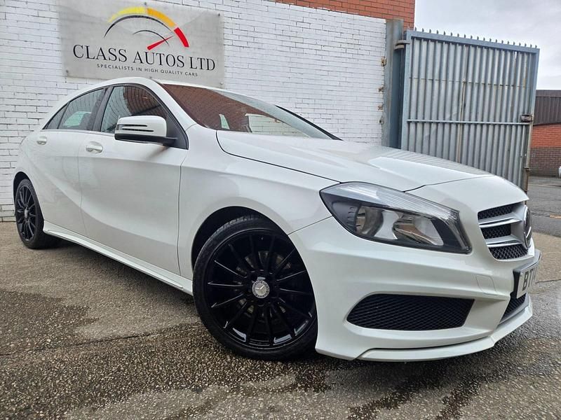Used Mercedes A200 AMG 136 HP (100 kW) 2014 White Hatchback