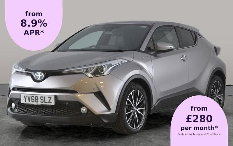 Silver Used 2017 Toyota C-HR SUV | £15,589 (Fair price) - Image 1/2