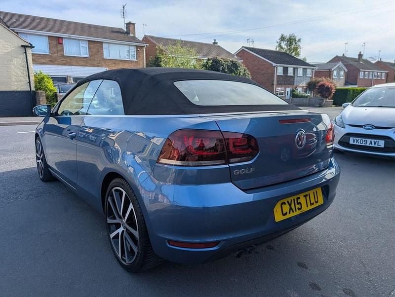 Used VW Golf Cabriolet GT 2015 Blue Cabriolet