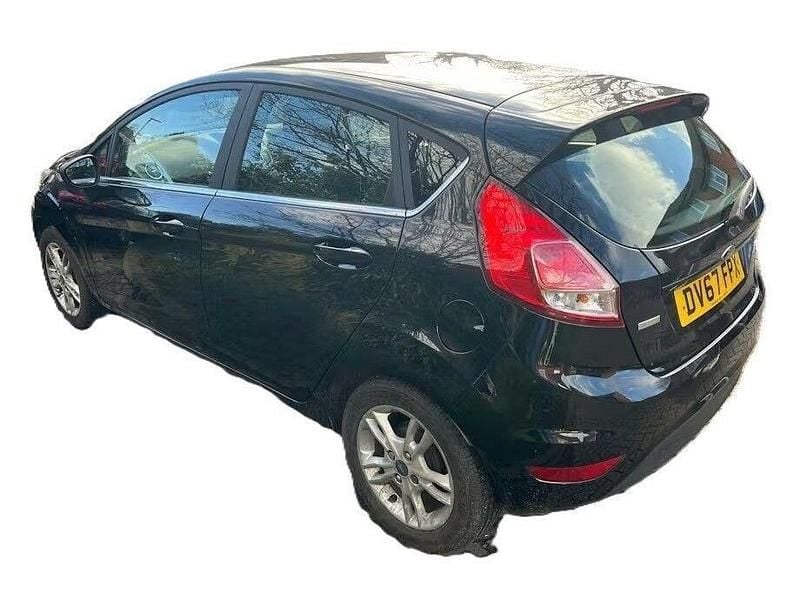 Used Ford Fiesta Zetec 100 HP (73 kW) 2017 Black Hatchback