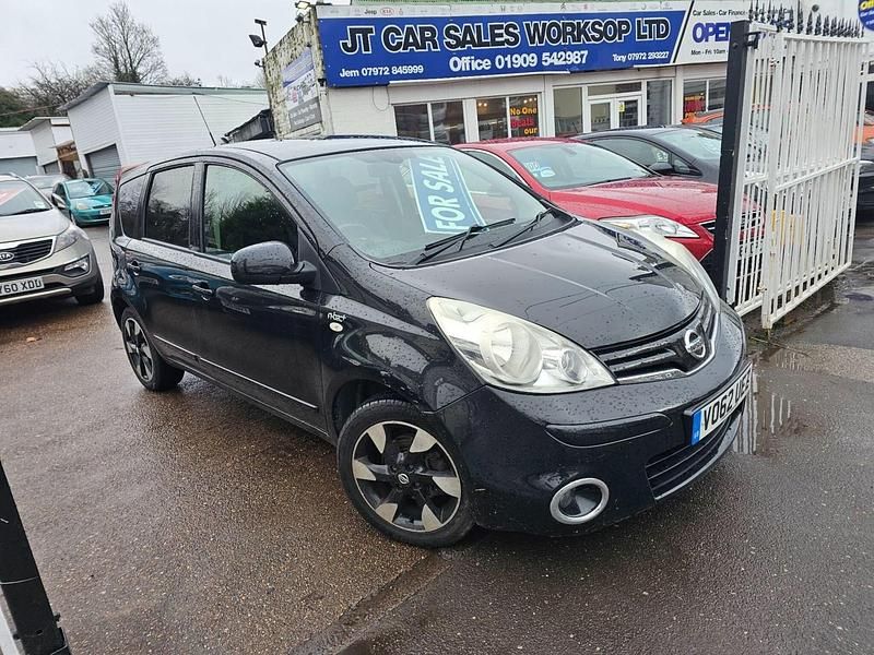 Used Nissan Note N-TEC 2012 Black Hatchback