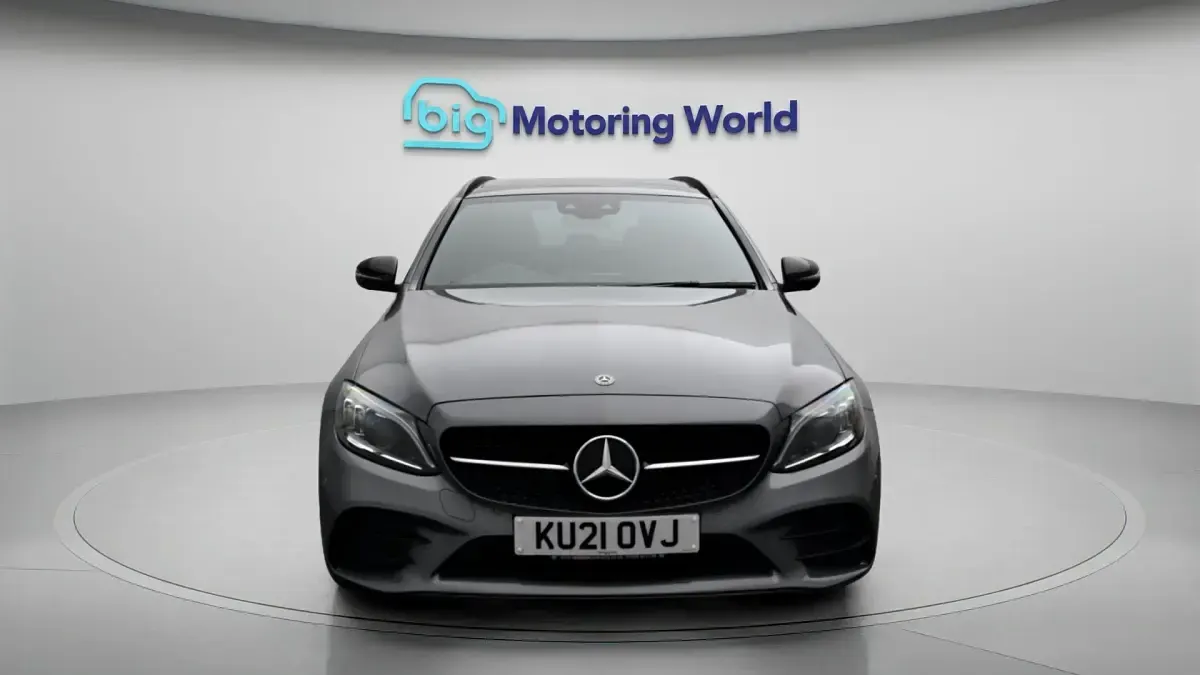 Used Mercedes C200 AMG line 184 HP (135 kW) 2020 Grey Estate