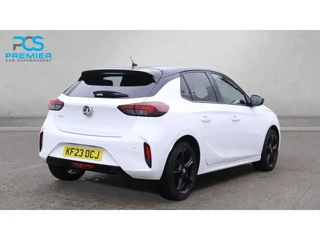 Used Vauxhall Corsa 2023 Arctic white (solid paint) Hatchback