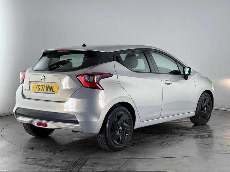 Used Nissan Micra Acenta 2021 Silver Hatchback