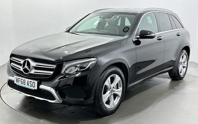 Used Mercedes GLC220 170 HP (125 kW) 2018 Black Estate