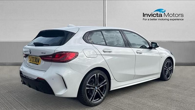 Used BMW 118 M Sport 136 HP (100 kW) 2023 White Hatchback