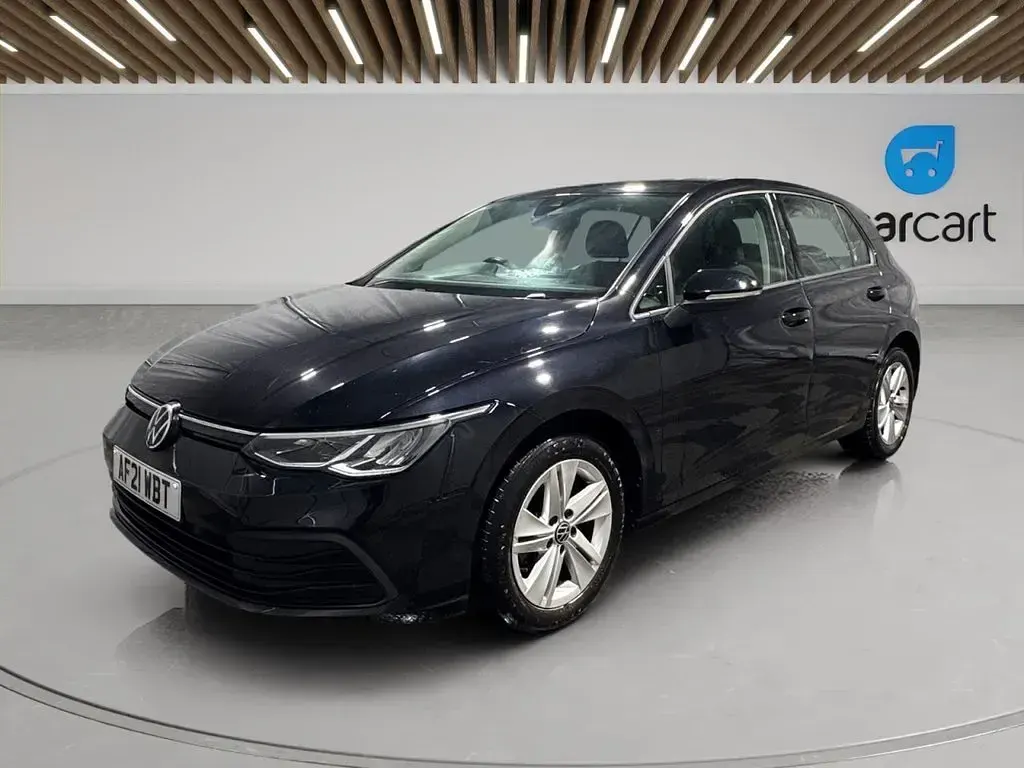 Used VW Golf VII S 150 HP (110 kW) 2021 Black Hatchback