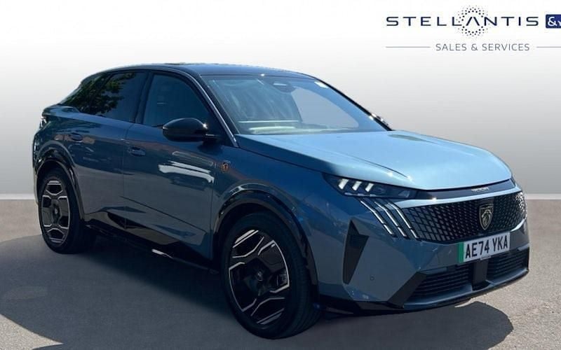 Blue Used 2024 Peugeot e-3008 GTi SUV | £27,357 - Image 1/4