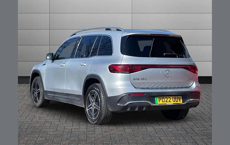 Used Mercedes EQB350 AMG line 214 kW (292 HP) 2022 Silver SUV