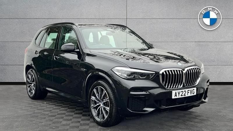Black Used 2022 BMW X5 M Sport SUV | £47,993 (Good price) - Image 1/4