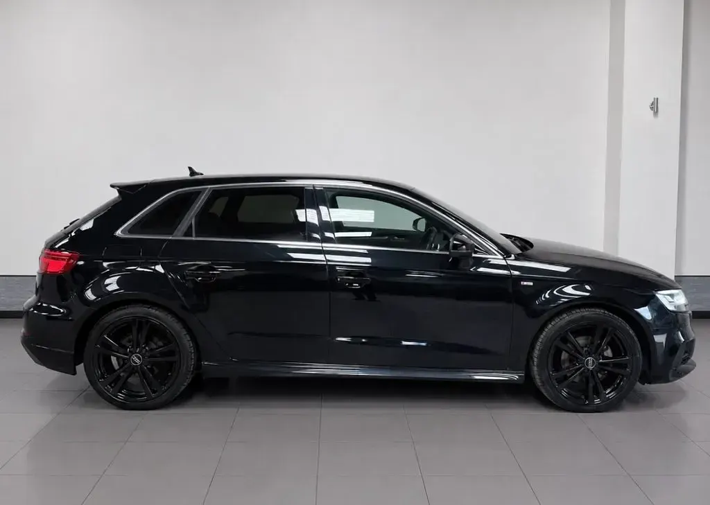 Used Audi A3 Sportback S-Line 150 HP (110 kW) 2016 Black Hatchback