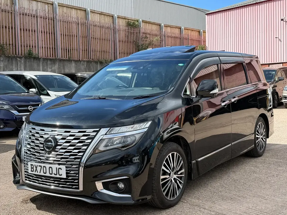 Used Nissan Elgrand Premium Edition 2020 Black MPV