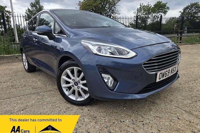 Blue Used 2020 Ford Fiesta Titanium Hatchback | £7,758 (Good price) - Image 1/1