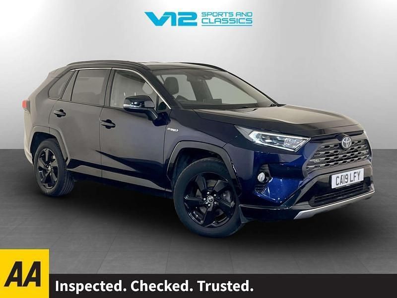 Blue/black Used 2019 Toyota RAV4 Estate | £16,295 (Fair price) - Image 1/2