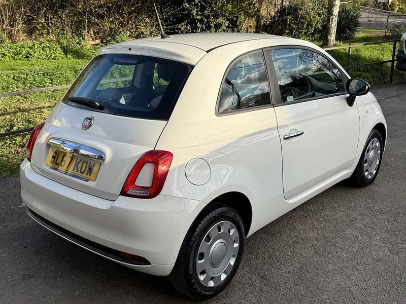 Used Fiat 500 Pop 69 HP (50 kW) 2018 White Hatchback