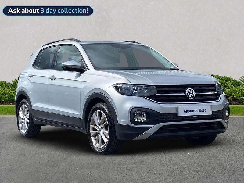 Silver Used 2019 VW T-Cross SE SUV | £12,995 (Fair price) - Image 1/4
