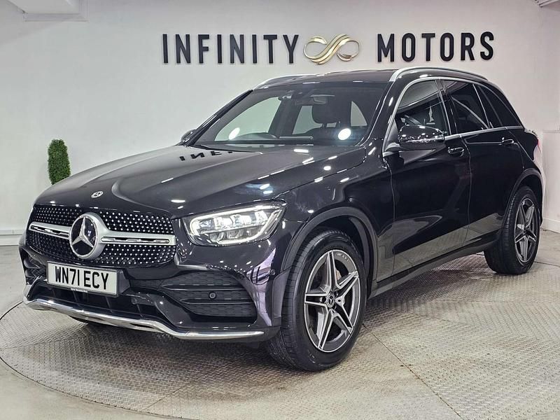 Used Mercedes GLC220 AMG line 194 HP (142 kW) 2022 Black SUV
