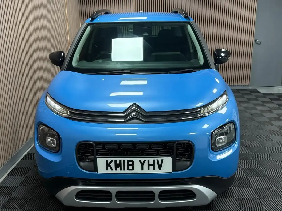 Used Citroën C3 Aircross Feel 80 HP (58 kW) 2018 Blue SUV