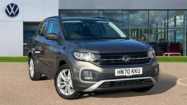 Limestone grey metallic Used 2020 VW T-Cross SE SUV | £12,264 (Fair price) - Image 1/4
