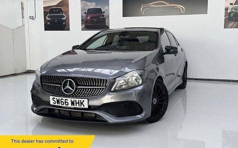 Used Mercedes A180 AMG line 109 HP (80 kW) 2017 Hatchback