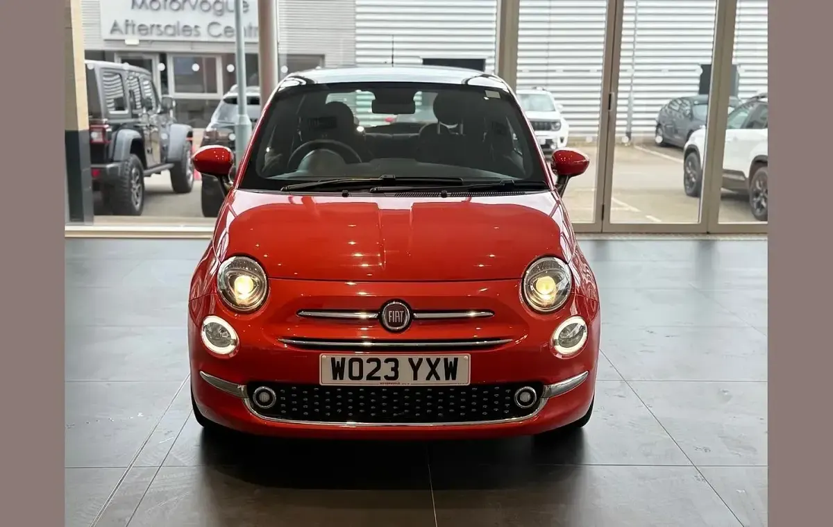 Used Fiat 500 70 HP (51 kW) 2023 Orange Hatchback
