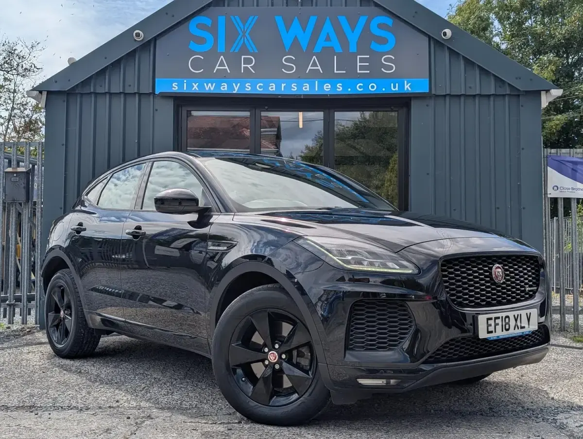 Used Jaguar E-Pace R-Dynamic 240 HP (176 kW) 2018 Black SUV