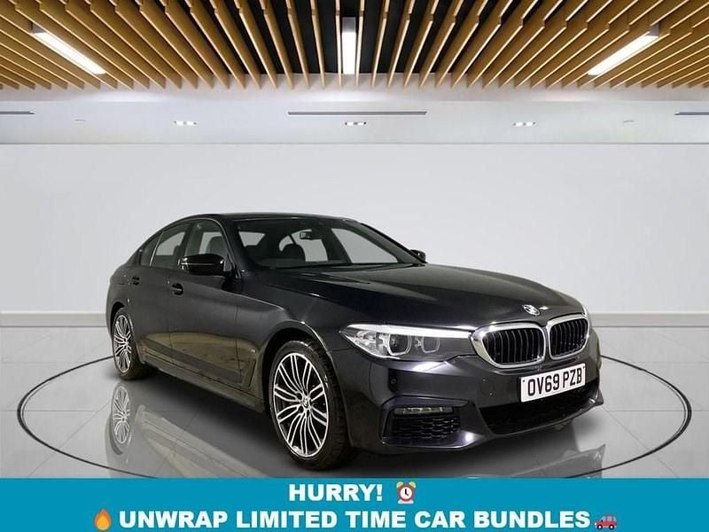 Black Used 2019 BMW 530e M Sport Sedan | £14,949 (Fair price) - Image 1/3
