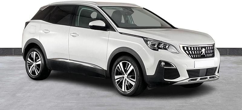 Bianca white Used 2019 Peugeot 3008 Allure Hatchback | £10,975 (Super price) - Image 1/4