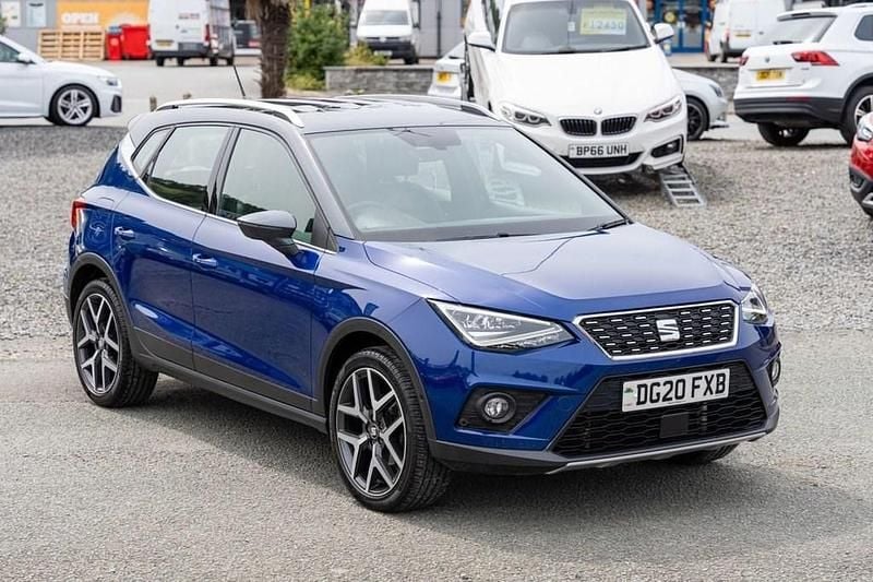 Used Seat Arona XCELLENCE Lux 115 HP (84 kW) 2020 Blue SUV