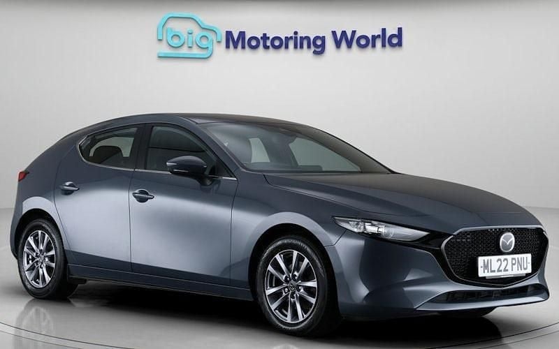 Grey Used 2022 Mazda 3 Hatchback | £13,600 (Good price) - Image 1/4
