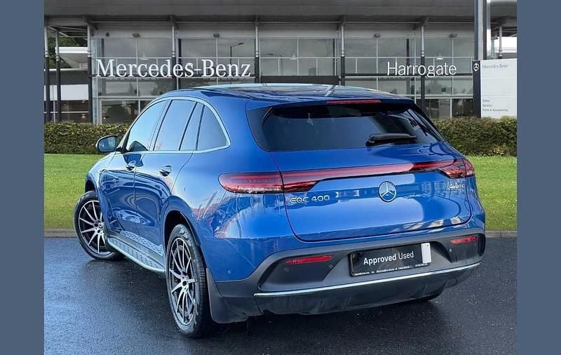 Used Mercedes EQC400 AMG line 300 kW (408 HP) 2023 Blue SUV