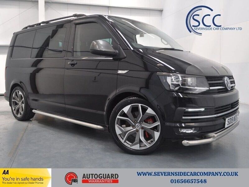 Black Used 2019 VW T6.1 Highline Van | £25,995 (Super price) - Image 1/3