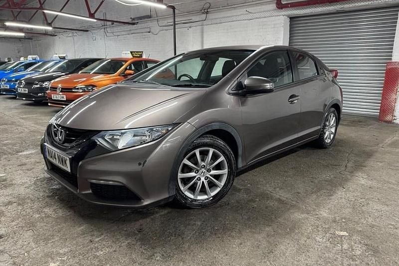 Used Honda Civic S 2014 Brown Hatchback