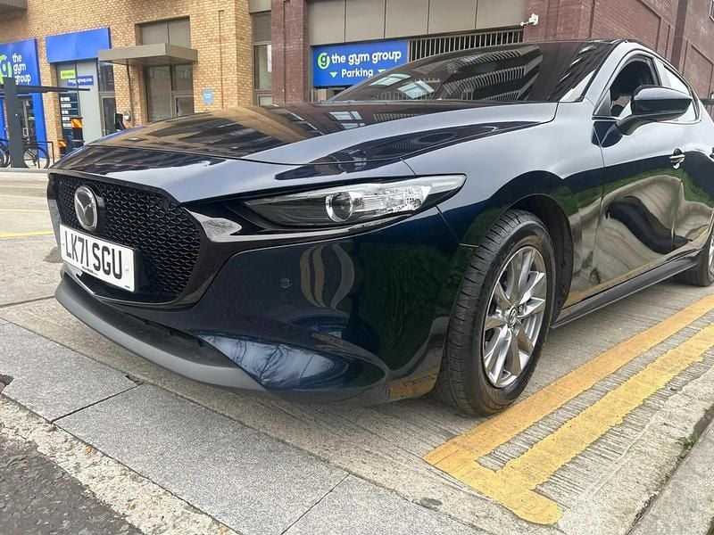 Used Mazda 3 2021 Blue Hatchback