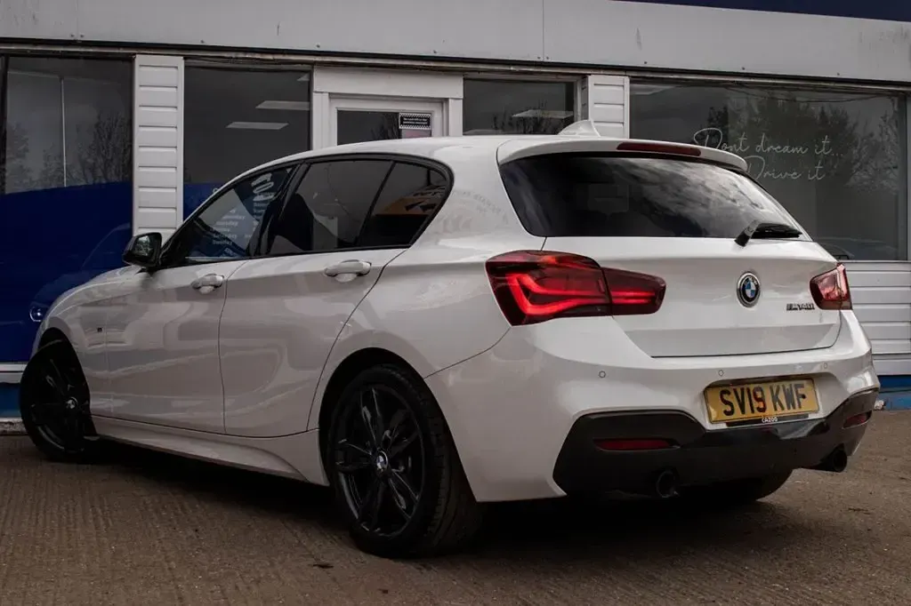 Used BMW M140 M Sport 340 HP (250 kW) 2019 White Hatchback