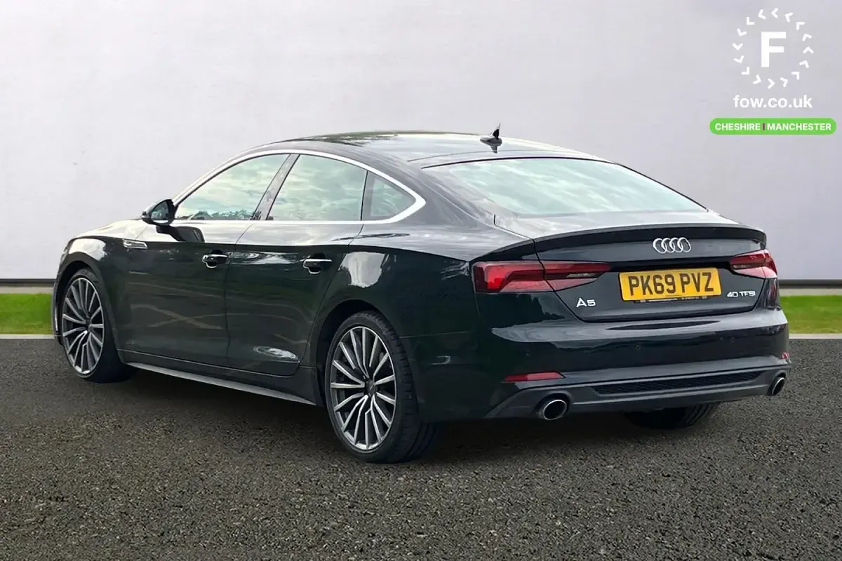 Used Audi A5 S-Line 2019 Black Coupe