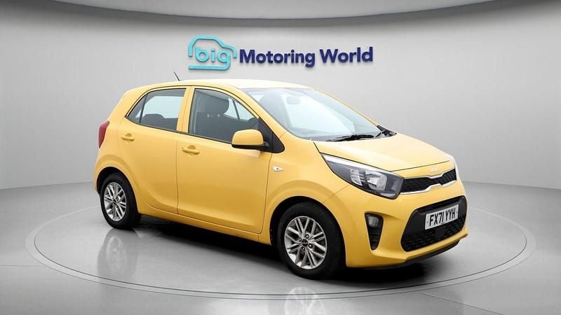 Used Kia Picanto 66 HP (48 kW) 2021 Yellow Hatchback