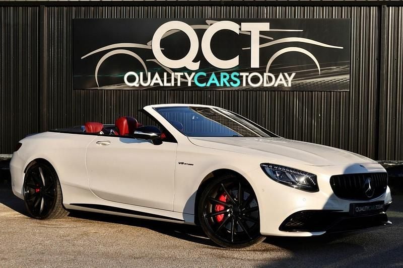 Used Mercedes S63 AMG 2017 White Cabriolet