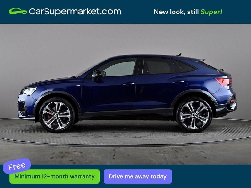 Used Audi Q3 Black Edition 2021 Blue SUV