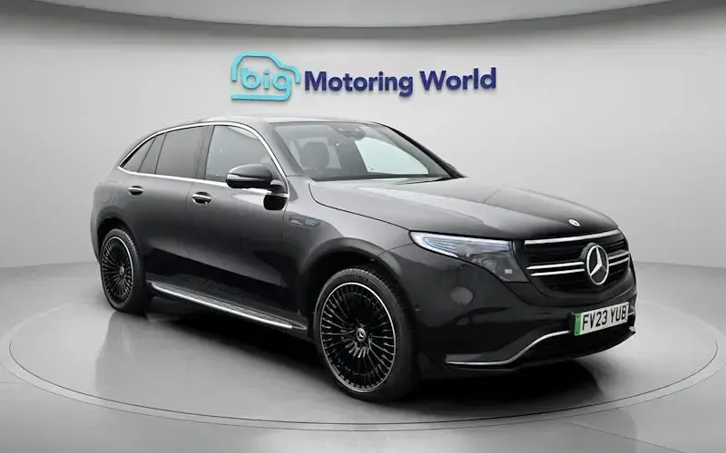 Used Mercedes EQC400 AMG Line Premium Plus 300 kW (408 HP) 2023 Black SUV