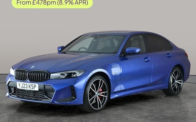 Used BMW 330e M Sport 292 HP (214 kW) 2023 Blue Sedan